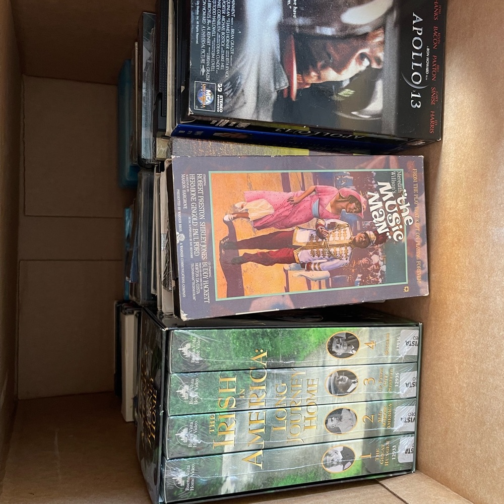Assorted VHS Tapes